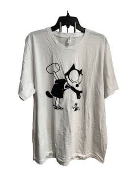Bella Canvas White Crewneck Tee with Branded Neck Tag